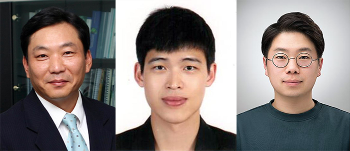 왼쪽부터 김영근 교수, 박범철 박사, 고민준 박사